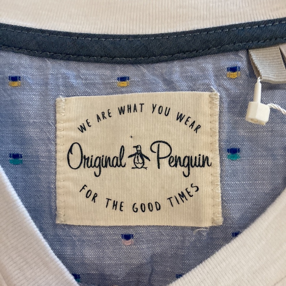 Never worn! NWT! Mens Penguin shirt - Picture 5 of 10